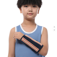 Attelle d'immobilisation du bras pour enfants, attelle de rééducation pour fracture du poignet, délocation du bras de bébé, entorse, en fibre de polyester