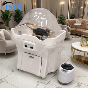 Kisen pas cher en gros Portable lavage des cheveux japonais tête Spa évier shampooing bassin bol coiffure lavage pour salon de coiffure - Product Image 5