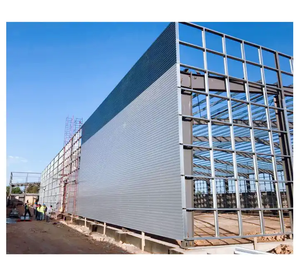 स्टील संरचना गोदाम से पहले निर्मित कारखाने के लिए अस्थायी गोदाम हॉल कार्यशाला स्टील फ्रेम बिल्डिंग किट का निर्माण किट्स - Product Image 2