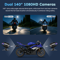 Carpuride W712D Motorrad-Carplay-Bildschirm für Honda ADV 750 Africa Twin 7-Zoll-Touchdisplay Carplay Moto mit Dual-Bluetooth