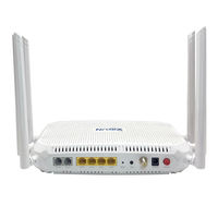 ZIKUN ZC-521T XPON ONU 4GE+2POTS+1CATV+AC2100 WiFi 5 6 Harici Antenli