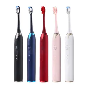 Sonische tandenborstel heads Factory groothandel zachte elektrische sonische tandenborstel met dubbele opzetborstels jordan