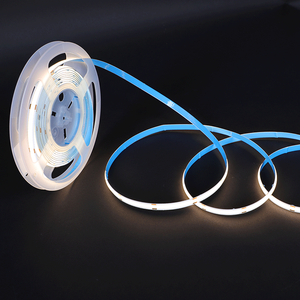 ไฟแถบ LED COB แบบหรี่แสงได้ Dotsfree 12V 24V 320 ดวง/เมตร ขนาด 8 มม. RA90 CRI90 สีขาว 3000K 4000K 6500K สำหรับตกแต่งบ้าน - Product Image 6