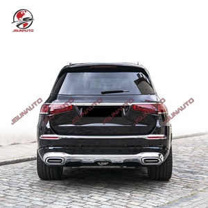 <span class=keywords><strong>2022</strong></span> Benz <span class=keywords><strong>GLS</strong></span> 400 de 450 de 580 X167 actualizar a GLS600 MYB estilo Kit de cuerpo con parachoques trasero parrilla pasos laterales - Product Image 3