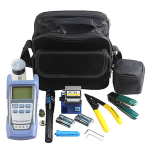 12 cái FTTH sợi quang công cụ Kit với Fibra Optica với Cleaver sợi quang Kit de Fibra Optica - Product Image 1