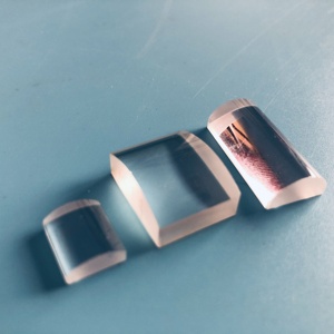 ZF3-lente de vidrio convexo para sistema de espectroscopia, lente cilíndrica cuadrada, óptica plana, N-SF1, SF1 - Product Image 3
