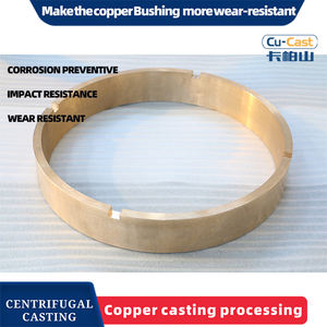 Kapashan ZCuSn10P1 Buje de bronce Precisión CNC Mecanizado Alta calidad 80-1300 Tamaño Modelo personalizado - Product Image 4