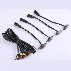 Diseño de rejilla universal para automóviles, SUV y camionetas; rejilla frontal con luces LED de circulación diurna. - Product Image 2