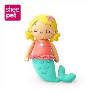 Peluche Principessa Sirena Orsetto Sheepet, Cuscino Confortevole per Dormire, Giocattolo Super Morbido con Tecnica di Lavaggio, Antistress - Product Image 1