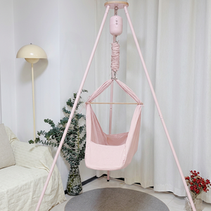 <span class=keywords><strong>Hamaca</strong></span> Eléctrica para Bebé con Soporte y Motor, Cuna Mecedora Automática de Estilo Europeo con Motor Silencioso - Product Image 2