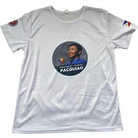T-shirt Électoral Jetable Léger 100% Polyester Unisexe Personnalisé Impression Sérigraphique Respirant Tricoté Événement Politique