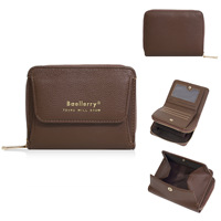 Dompet Wanita Mewah Grosir Dompet Pendek Kulit PU Wanita Dompet Kecil Custom Dompet Kartu