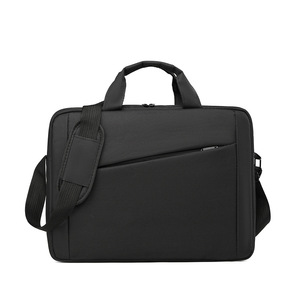 Laptop Bag Sleeve 15.6 Inch Oxford Cloth Crossbody <b>Multifunction</b> Business Travel Case for Men Women Wear-Resistant - Product Image 1