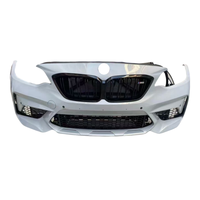Convient pour l'assemblage du pare-chocs avant de haute qualité pour BMW M2 F87 avec radiateur, phare, ventilateur, grille, kit carrosserie ABS, modèle le plus vendu