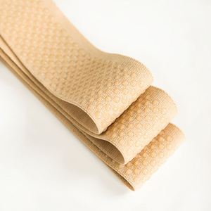 Woven Spandex/Nylon Elastic <b>Webbing</b> with Rubber Anti-Slip Grip Oeko-Tex Certified - Product Image 5