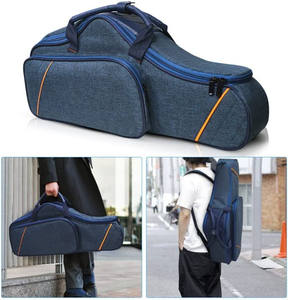 Custodia per sassofono da trasporto 2 in 1 zaino da 12MM custodia morbida imbottita per sassofono <span class=keywords><strong>Sax</strong></span> Gig Bag custodia leggera per sassofono contralto - Product Image 6