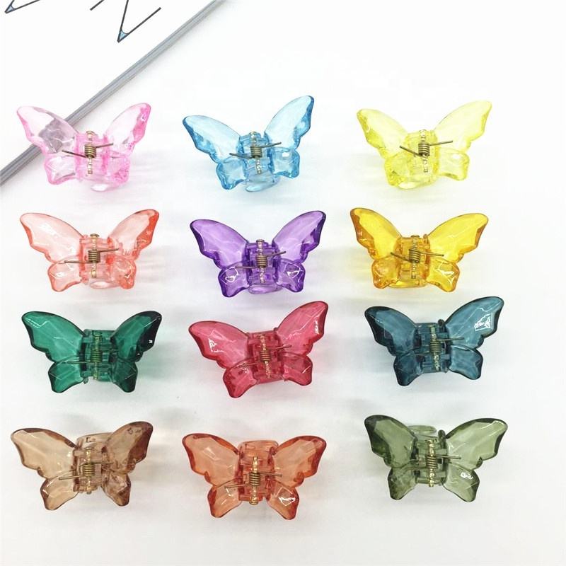Wholesale Children Sweet Hair Accessories Butterfly Clips