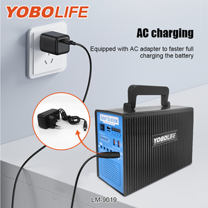 Yobolfife 160wh מערכת תאורה סולארית מיני פאנל סולארי מיני פאנל סולארי עם mp3 fm <span class=keywords><strong>220v</strong></span> 110 מחולל אנרגיה סולארית - Product Image 4