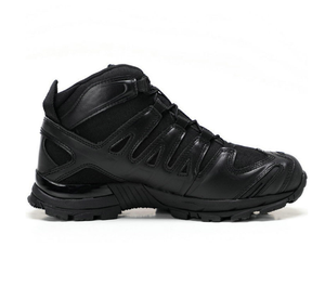 SF30 Customized Outdoor Camping Sports <b>Hiking</b> Shoes Black Khaki Asiaon a Marks 6 Inches Ankle <b>Boots</b> - Product Image 5