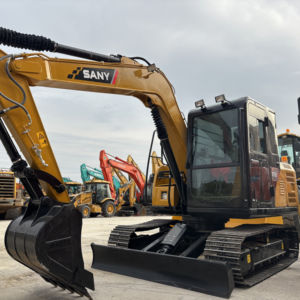 รถขุดขนาดเล็ก Sany SY75C มือสอง น้ำหนัก 7.5 ตัน อุปกรณ์ก่อสร้าง พร้อมเครื่องยนต์ เกียร์ ลูกปืน สภาพสมบูรณ์ - Product Image 1