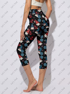 เลกกิ้งผู้หญิงรุ่นใหม่ขายดี ทรงเอวสูง เนื้อผ้านุ่มพิเศษ ระบายอากาศดี ถักทออย่างประณีต ผ้าไหมนมขัดสองชั้น ซีรีส์ก็อบลิน - Product Image 3