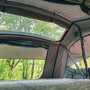 เต็นท์บนหลังคารถ2-3คนเต็นท์หลังคารถ4ฤดูกันน้ำอลูมิเนียมสำหรับการตั้งแคมป์ - Product Image 3