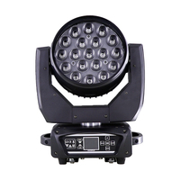 Éclairage Par Zoom Wash Rgbw 19 X15W Au-delà de la Scène 19 Pièces 15W Dmx Led Aura Zoom Moving Head Light