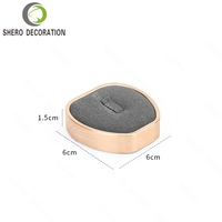 Présentoir de Luxe Personnalisable en Microfibre pour Bijoux – Ensemble Complet pour Magasin de Bijouterie