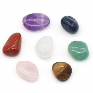 7 Chakra Stone <strong>Set</strong> Natural <strong>Crystals</strong> Healing Stones with Gift Box Tumble Nature Stone Hexagonal Column Energy Home Decoration - Product Image 3