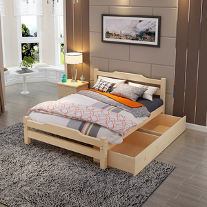 <span class=keywords><strong>Lit</strong></span> <span class=keywords><strong>superposé</strong></span> pliable HaiXiangTong 2026 moderne en bois massif 1,8 m avec tiroirs, origine Chine - Product Image 3