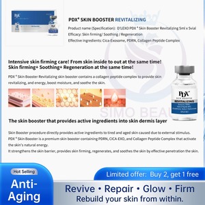 Ampolla Revitalizante PDX4 Skin Booster con PDRN, Colágeno y Péptidos, Hidratante y Reafirmante - Product Image 3