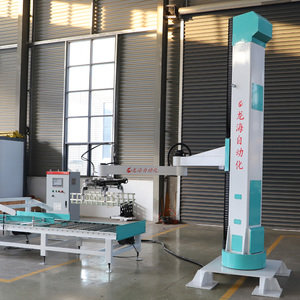 Longhai kim loại tự động cột palletizer follers 1-10 Pallet Stacker bao bì thực phẩm <span class=keywords><strong>Robot</strong></span> Stacker palletizer máy - Product Image 1