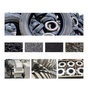 เครื่องทำลายยางรถยนต์มือสองให้ผลลัพธ์สูงเครื่องทำลายยางพร้อมส่วนประกอบหลักที่ทนทานตลับลูกปืน - Product Image 4