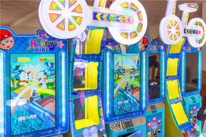 2 joueurs monnayeur enfants vélo jeu de course vélo machine de jeu d'arcade - Product Image 5