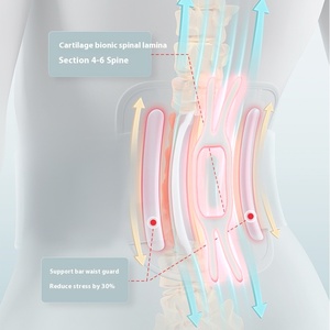 Profession elle multifunktion ale vibrierende Linderung von Rückens ch merzen Komfortable Passform Übungen Taillen stütze Beheizter Massage gürtel - Product Image 3