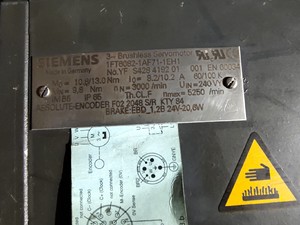 Moteur PLC Série 1ft6 Neuf et Original 1ft6082-1af71-1eh1 - Product Image 4