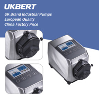 Pompe péristaltique industrielle UKBERT ODM/OEM HPM600 SS, haut débit, conforme aux normes GMP avec signal de commande externe analogique