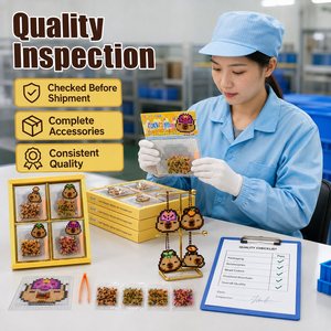 Kit de manualidades con cuentas de animales en píxeles, con tablero de clavijas, pinzas y colgantes, juguete para niños de 8 a 13 años, tema de animales y naturaleza. - Product Image 2