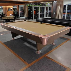 Fabricante Club comercial Pizarra barata Estilo americano Mesa de billar Grado de 9 pies Mesa de billar profesional 9fit Listo para enviar - Product Image 1
