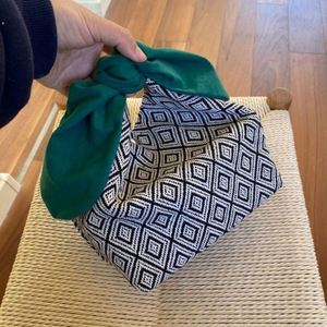 กระเป๋าเก็บความเย็นลายม้าลายแบบพกพา ทำจากผ้าแคนวาส พร้อมโบว์ผูก น่ารัก เหมาะสำหรับใส่กล่องข้าวกลางวัน - Product Image 5