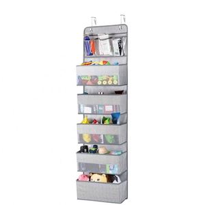 <b>Door</b> Hanging Organizers Closet Cabinet Storage with 5 Large Pockets and 3 Small PVC Pockets - Product Image 6