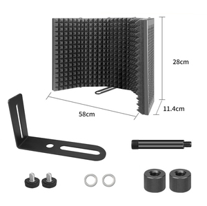 GAZ-500A Micro de Studio <span class=keywords><strong>Insonorisation</strong></span> Panneau de Mousse Acoustique Insonorisé Filtre Audio D'enregistrement de Musique - Product Image 6