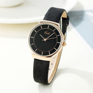 Otoño nuevo estilo Retro para mujer correa de vaquero reloj de cuarzo para estudiantes reloj de correa Simple - Product Image 2