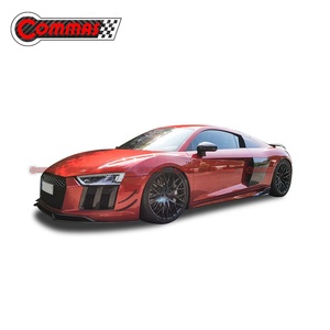 Lèvre avant de style Capristo de pare-chocs avant en Fiber de carbone de haute qualité pour <span class=keywords><strong>Audi</strong></span> R8 2016-2024 - Product Image 4