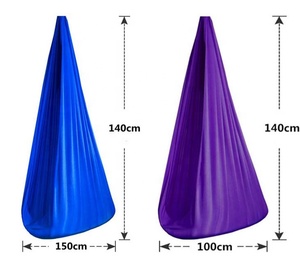 Columpio de yoga aéreo de tela de nailon ultra fuerte nueva <span class=keywords><strong>hamaca</strong></span> de yoga antigravedad 100x280cm diseño contemporáneo para una sola persona para - Product Image 2