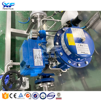 Système de stérilisation UHT tubulaire en acier inoxydable entièrement automatique contrôlé par PLC NewPeak 500Lh-1000Lh pour le lait, le café et les boissons