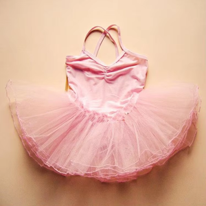 Vestito da ballo blu economico per bambine, tutù da <span class=keywords><strong>ballerina</strong></span> per performance e spettacoli teatrali - Product Image 6