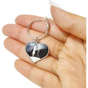 LUV HER The Nightmare Before Christmas Boucles d'oreilles clous hypoallergéniques en alliage de zinc pour femmes, ensembles de boucles d'oreilles à crochet, cadeau - Product Image 4