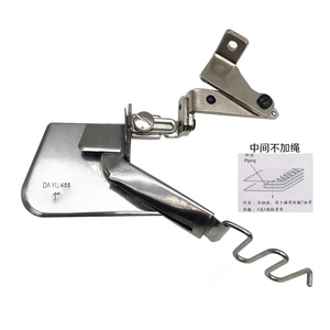 Accesorio de Plegado de Costuras Laterales DAYU 455 con Aguja Simple para Camisas, con Ribete para Máquina de Coser Industrial Overlock - Product Image 6