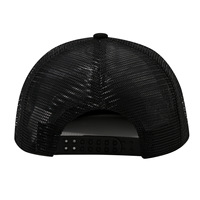 Gorra de Malla de Algodón Estilo Camionero con Corona Alta al Por Mayor, Lisa y Personalizada de 6 Paneles para Adulto con Visera Plana, Estilo Hip Hop y Cierre a Presión